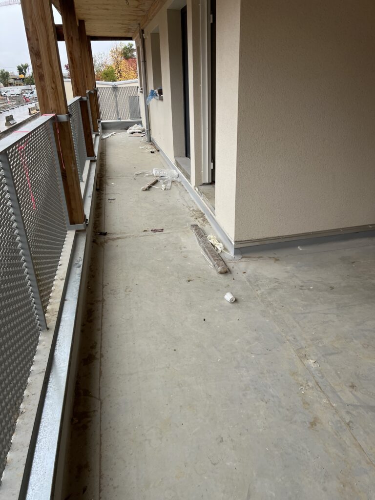 Terrasse avant travaux